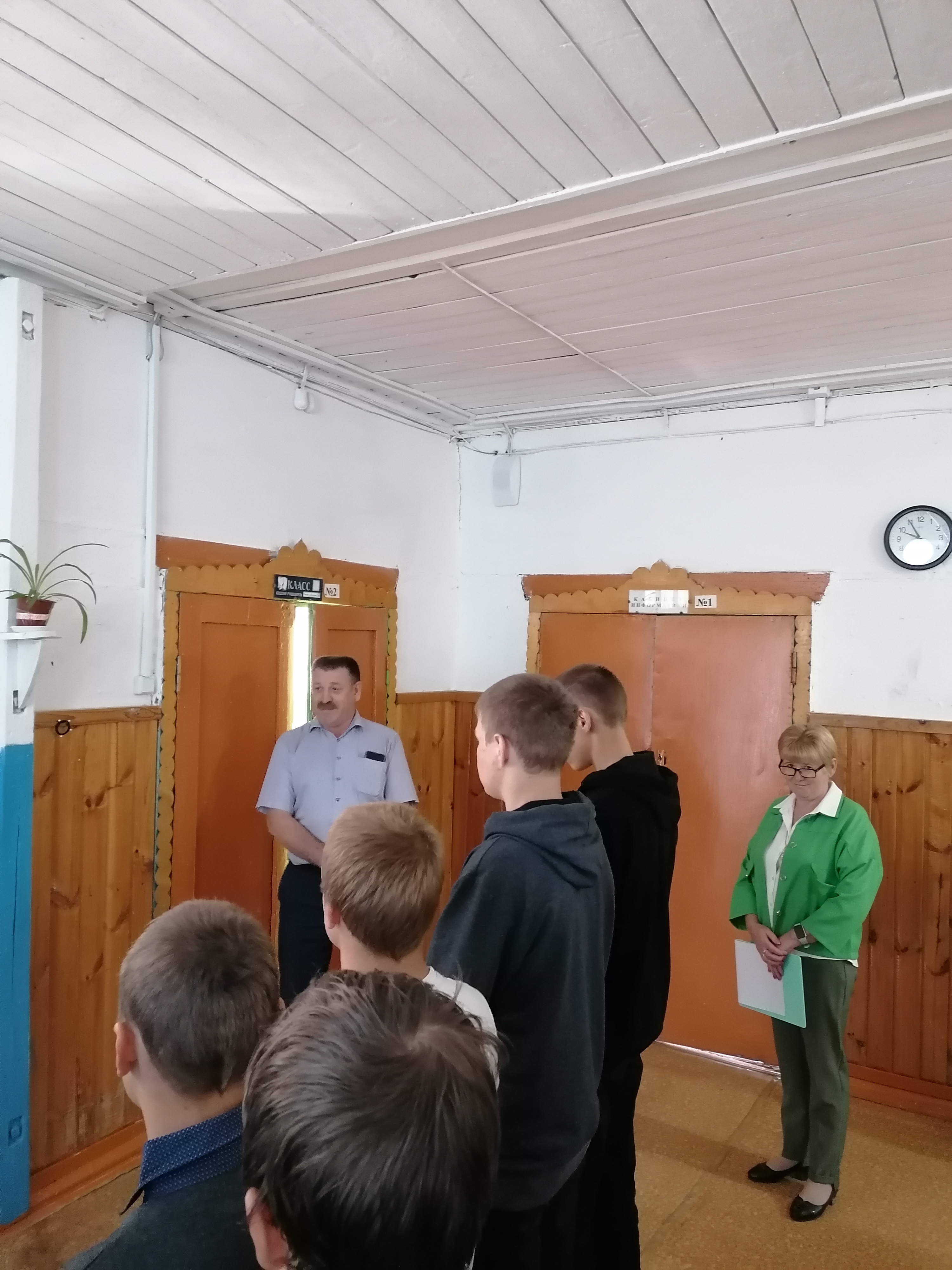 Открытие Центра образования Естественно-научной и технологической направленности "ТОЧКА РОСТА".